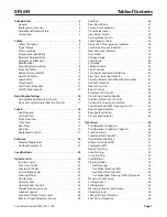 Preview for 3 page of Xtreme XR1045 Operation & Safety Manual