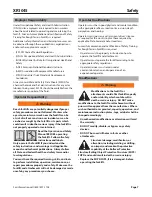 Preview for 9 page of Xtreme XR1045 Operation & Safety Manual