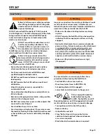 Preview for 15 page of Xtreme XR1267 Operation & Safety Manual