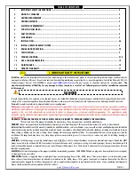 Preview for 2 page of XtremeAIR Deluxe DL09-U36 Installation Manual & User Manual