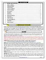 Preview for 2 page of XtremeAIR UL14- U30 Installation Manual & User Manual