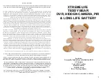 Preview for 1 page of XTREMELIFE TEDDY BEAR Manual