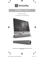 XtremeMac Tango Bar User Manual preview