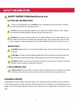 Preview for 2 page of XtremepowerUS 75051 Owner'S Manual And Safety Instructions