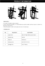 Preview for 8 page of XtremepowerUS 75129 Owner'S Manual And Safety Instructions