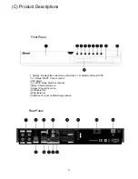 Предварительный просмотр 6 страницы Xtrend ET9000 User Manual