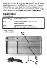 Preview for 10 page of XTRONIC DESK ORGANISER Instruction Manual