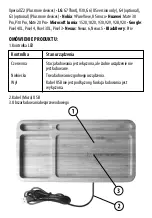 Preview for 25 page of XTRONIC DESK ORGANISER Instruction Manual