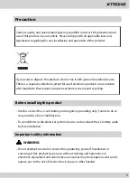 Preview for 4 page of Xtrons CM101HD User Manual