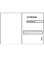 Xtrons D10 Instruction Manual preview