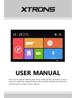 Preview for 1 page of Xtrons D713GDAB User Manual