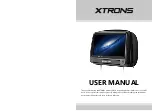 Preview for 1 page of Xtrons HD923 Black User Manual