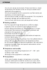 Preview for 4 page of Xtrons PROCAM X18 User Manual