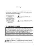 Preview for 2 page of XTS Video XTS-KBC-100 User Manual