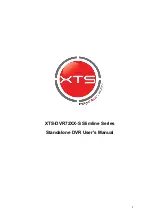 XTS DVR72XX-S User Manual preview