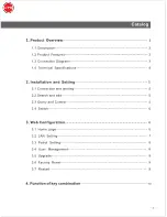 Preview for 3 page of XTS KBC-601-IP User Manual