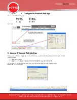 Preview for 3 page of XTS XTS-SD20XDN2MP-WIP Series Quick Installation Manual