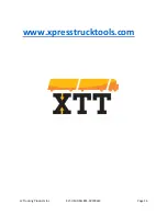 Preview for 14 page of XTT XLT-DRL1801 User Manual