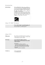 Preview for 3 page of XTZ 93 WMT User Manual