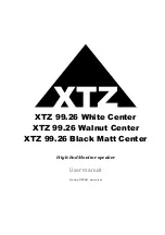 Предварительный просмотр 1 страницы XTZ 99.26 P User Manual