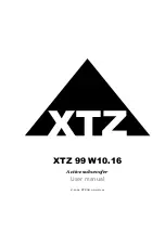 XTZ 99 W10.16 User Manual preview