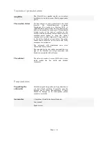 Preview for 4 page of XTZ 99 W12.18 P User Manual