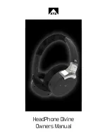 XTZ HeadPhone Divine Owner'S Manual preview