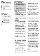 Preview for 5 page of XU1 XLRHS-018 Operating Instructions Manual