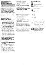 Preview for 2 page of XU1 XRS-710 Operating Instructions Manual