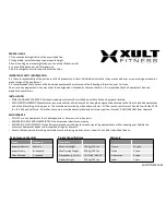 Preview for 8 page of Xult XT-6-DEF Assembly Manual