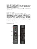 Предварительный просмотр 3 страницы Xunison BLE RCU User Manual