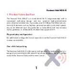 Preview for 2 page of Xunison Hub M20-E Quick Start Manual