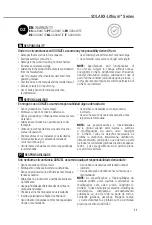 Preview for 5 page of XUNZEL SOLARX-Lithium Series User Manual