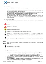 Preview for 4 page of Xvent MiracleAir 300-A1 Instructions For Use And Installation