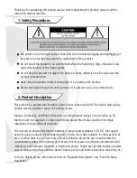 Preview for 2 page of XVision CVR811 User Manual