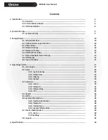 Preview for 2 page of XVision Professional XR960D16 User Manual And Service Information