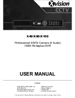 XVision X16D User Manual preview