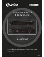 XVision XHR1080D16 User Manual preview