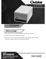 XVision XIP3000NVR User Manual preview