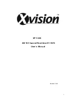 Preview for 1 page of XVision XP116VS User Manual