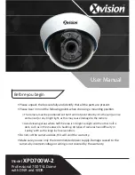 Preview for 1 page of XVision XPD700W-2 User Manual