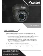 Preview for 1 page of XVision XPD700WIR-2 User Manual