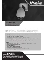 Preview for 1 page of XVision XPS036 User Manual