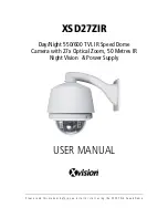 Preview for 1 page of XVision XSD27ZIR User Manual