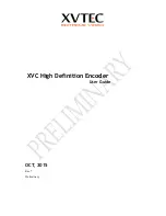 Preview for 1 page of XVTEC XVC User Manual