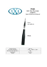 Preview for 1 page of XXL P48A Quick Reference Manual