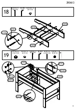 Предварительный просмотр 19 страницы Xxxlutz 290613 Assembly Instructions Manual