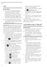 Preview for 16 page of Xxxlutz IMB1000-GS Manual