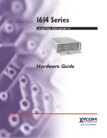 Xycom 1614 Series Hardware Manual preview
