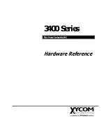Xycom 3400 Series Hardware Reference Manual preview